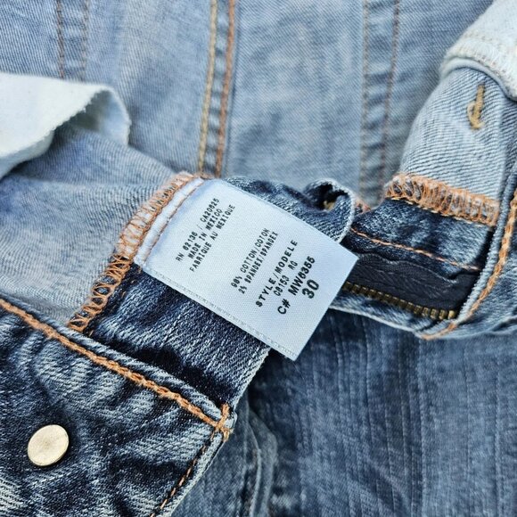 Guess Jeans Women Denim Jeans Blue Cotton Slim Fit Jean Size 30 - Picture 13 of 13